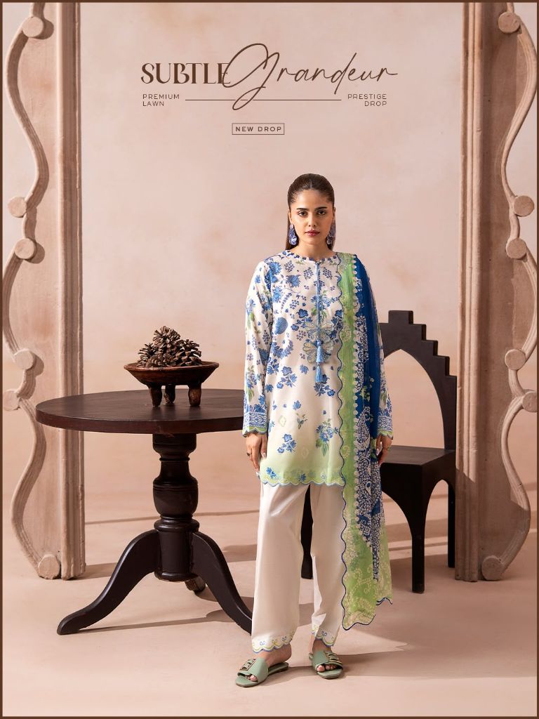 ROOH Vol#1 – Lime Green Chamki Lawn